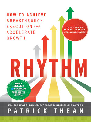 cover image of Rhythm: How to Achieve Breakthrough Execution and Accelerate Growth